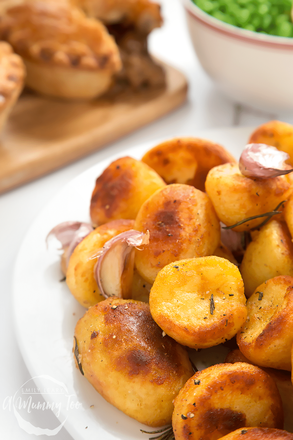 Are you looking how to make frozen roast potatoes taste better. These are incredible roast potatoes.