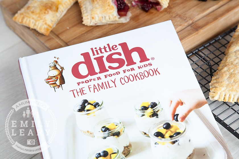 The recipe for these blackberry and apple parcels is from the Little Dish family cookbook
