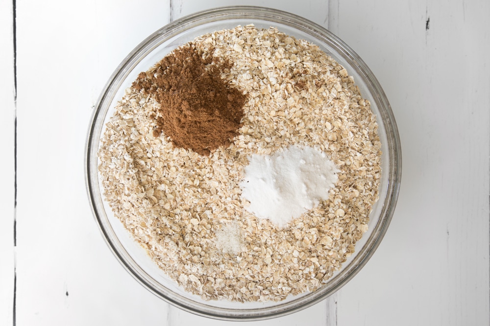 Oats and spices are added to give these yogurty breakfast muffins texture and flavour