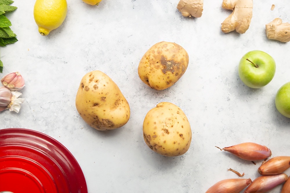 Potatoes, ready to be turned into chips