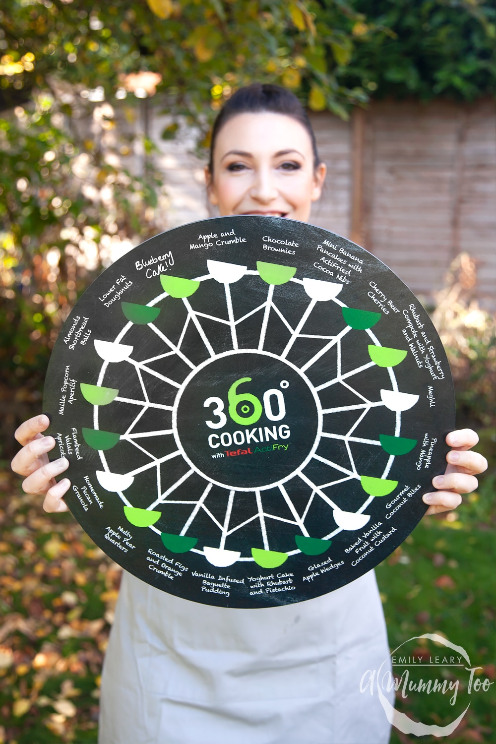 360 cooking blackboard