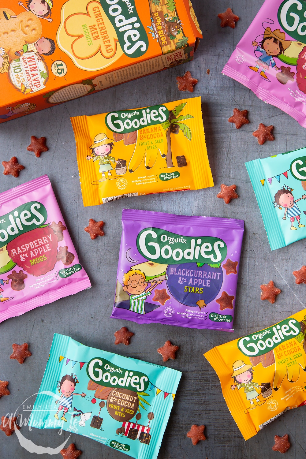 A selection of Organix goodies